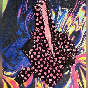 DollsKill Jennifer's Body Tracksuit Set Loyal Man Eater, Black